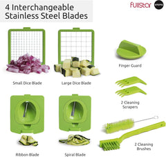 fullstar NEW Fullstar X OTOTO Croc Chop Vegetable Chopper & Slicer - Multifunctional Food Chopper, Crocodile Onion Cutter, Cool Kitchen Gadgets & Housewarming Gifts